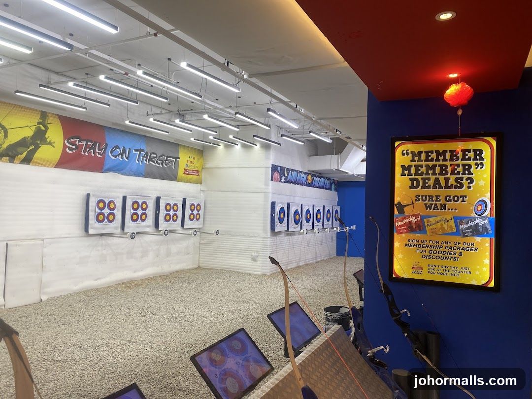 Indoor Archery Range Interior