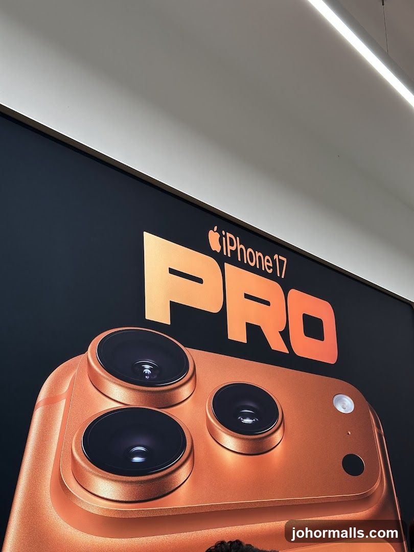 iPhone 17 Pro advertisement