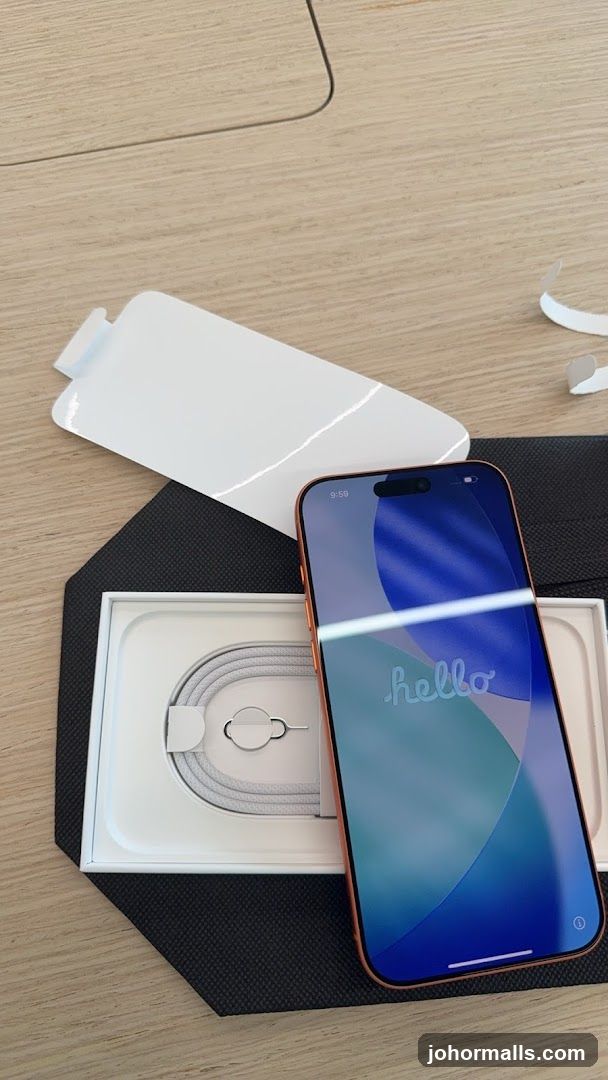 iPhone Unboxing