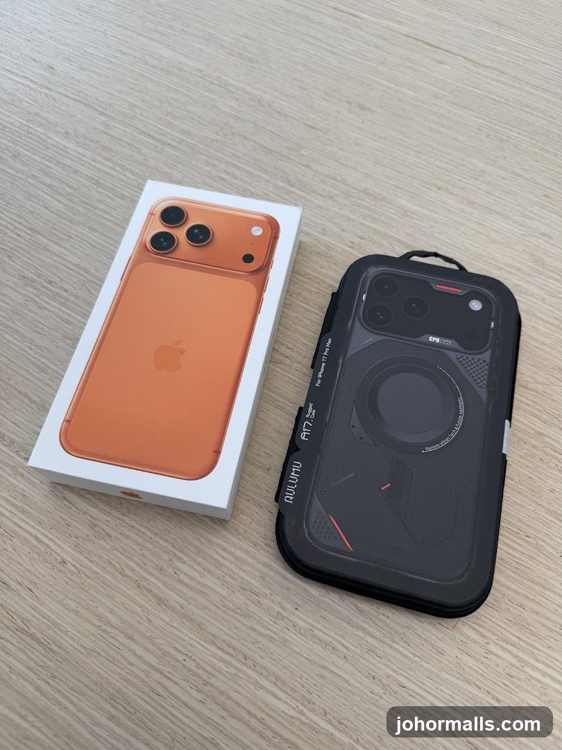 iPhone Packaging and Protective Case