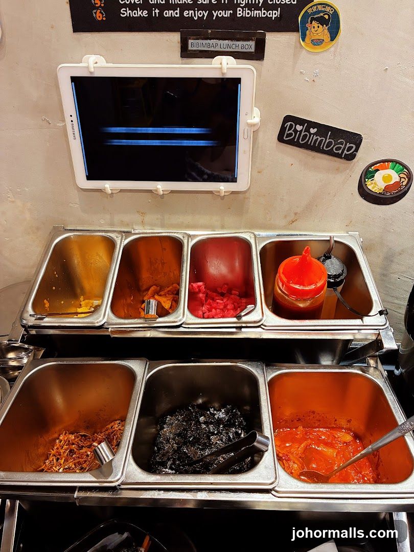 Bibimbap Topping Station