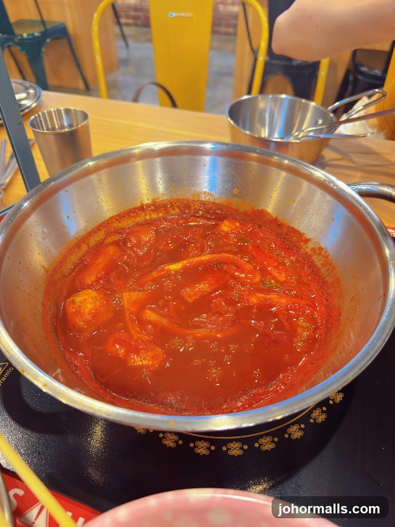 Restaurant Interior with Hot Pot