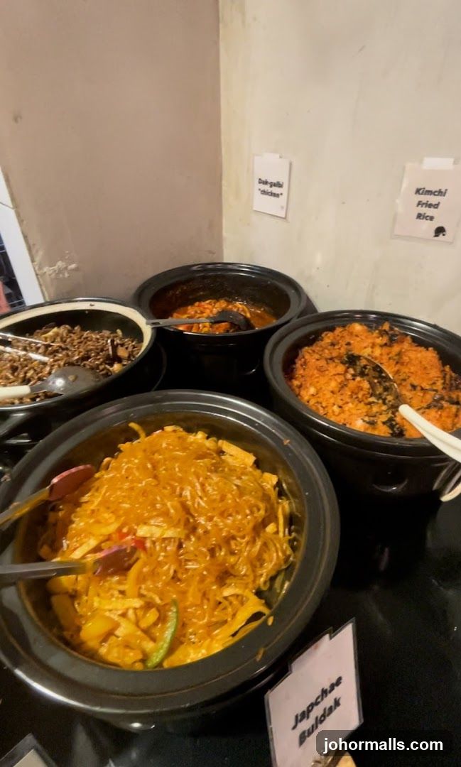 Food Display at Buffet