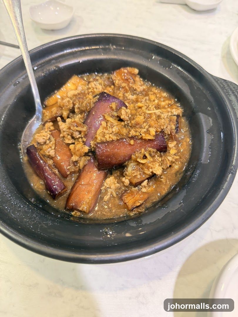 Eggplant Dish in Clay Pot
