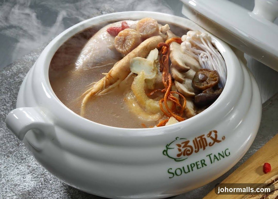 Soup Pot with Ingredients