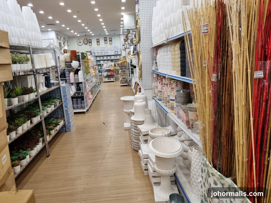 Interior of a home decor store