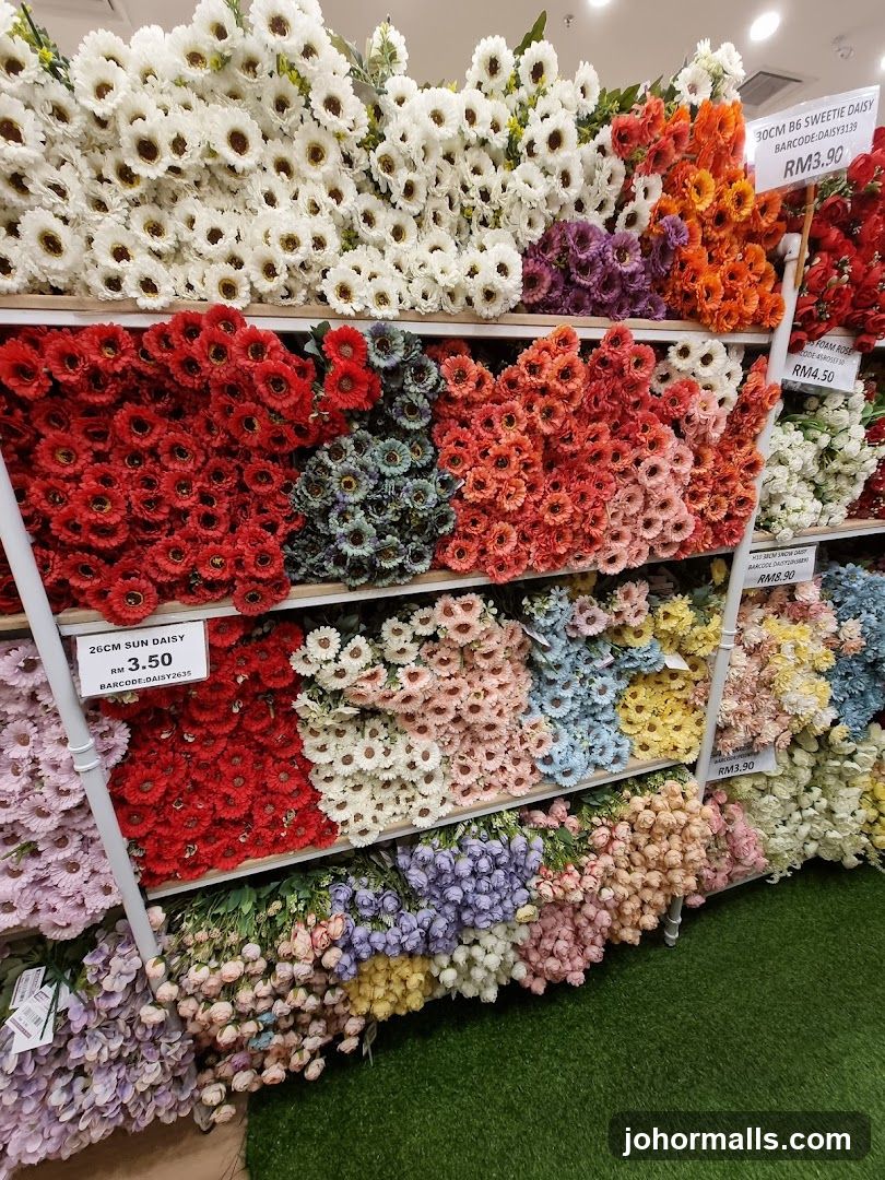 Floral Display in Store