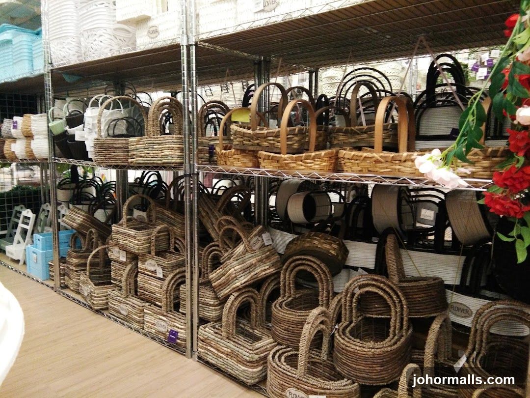 Baskets Display in Store