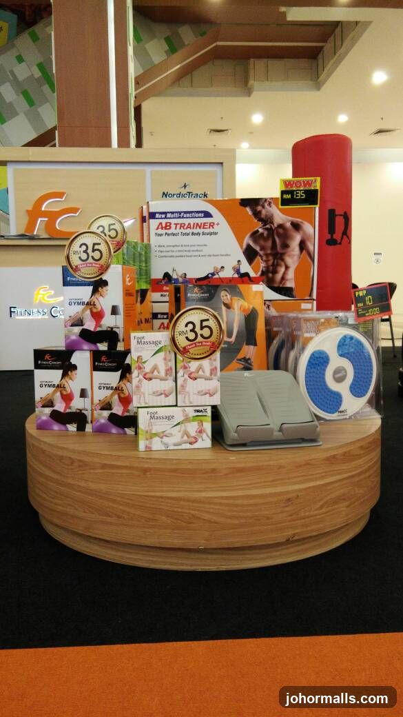 Fitness Equipment Display