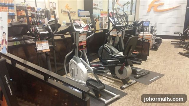 Fitness Equipment Store Interior