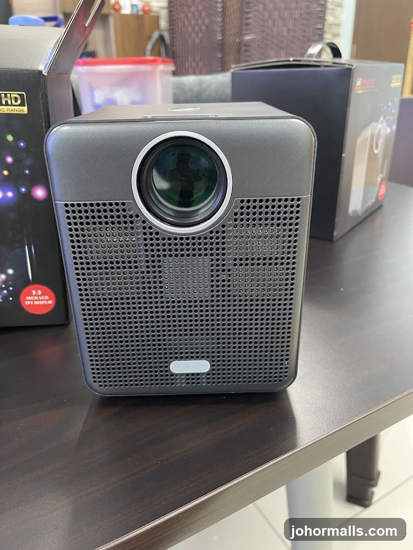 Projector on Display Table
