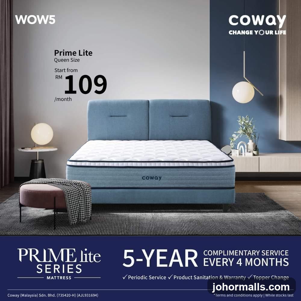 Coway Prime Lite Mattress Advertisement