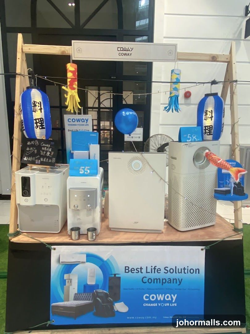 Coway Product Display Booth