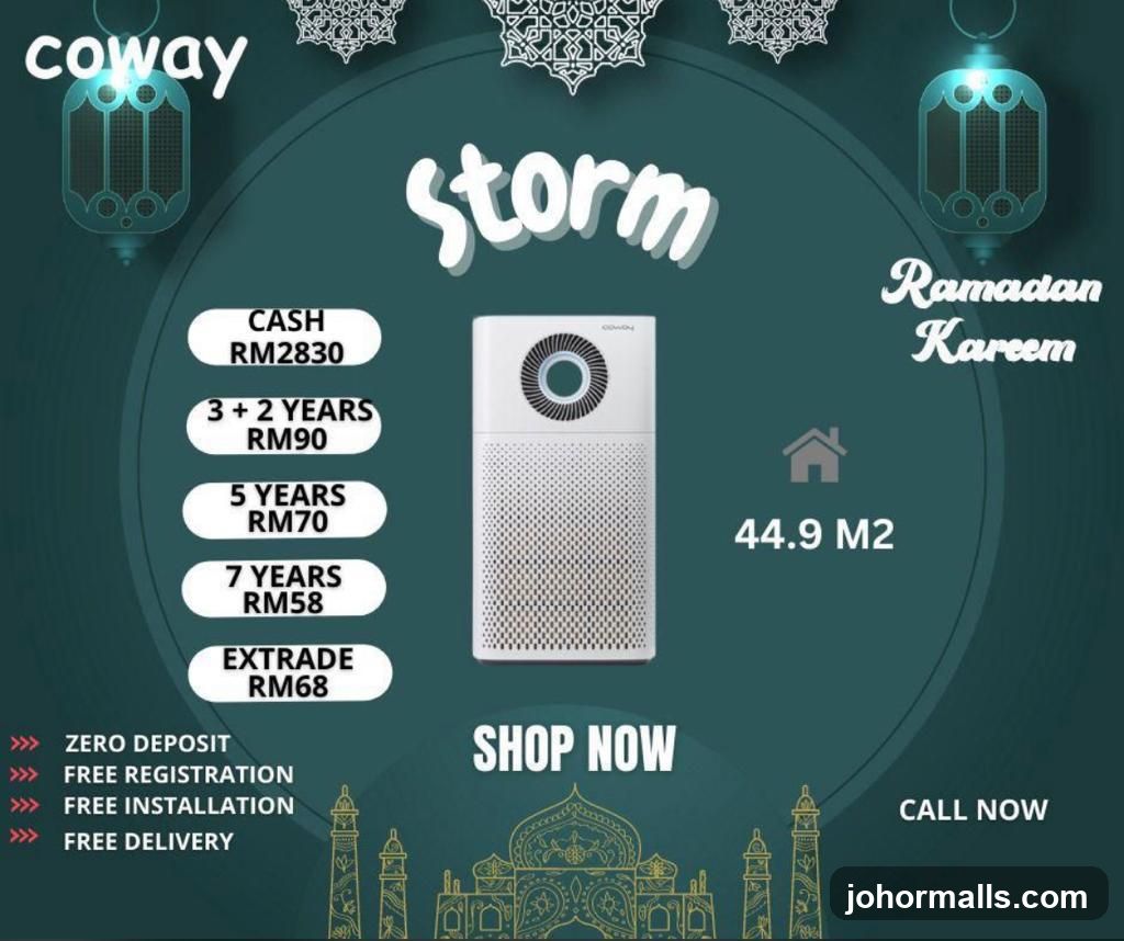 Coway Storm Air Purifier Advertisement