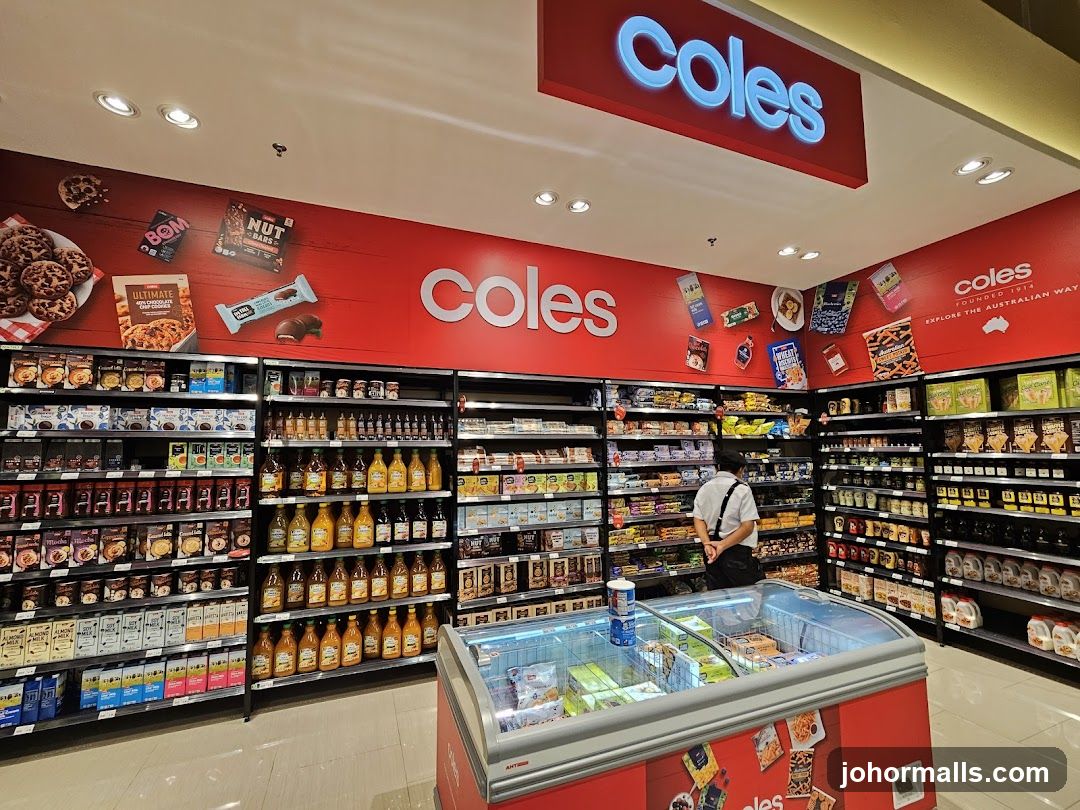 Coles Store Interior
