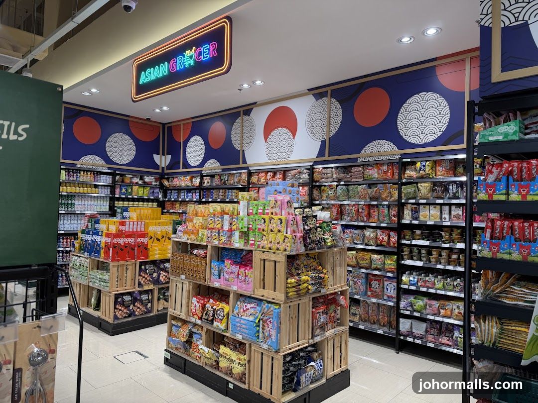 Asian Grocer Interior