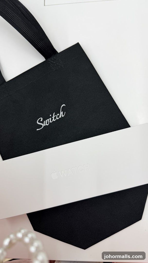 Switch Brand Bag with Apple Watch Packaging