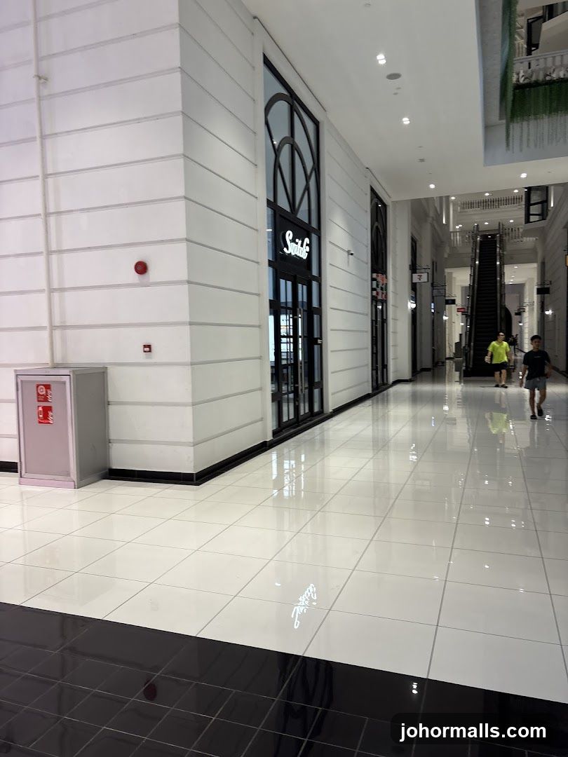 Shopping Mall Interior Corridor