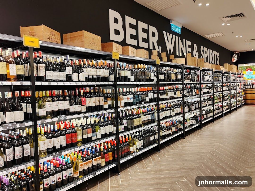 Beer, Wine & Spirits Section