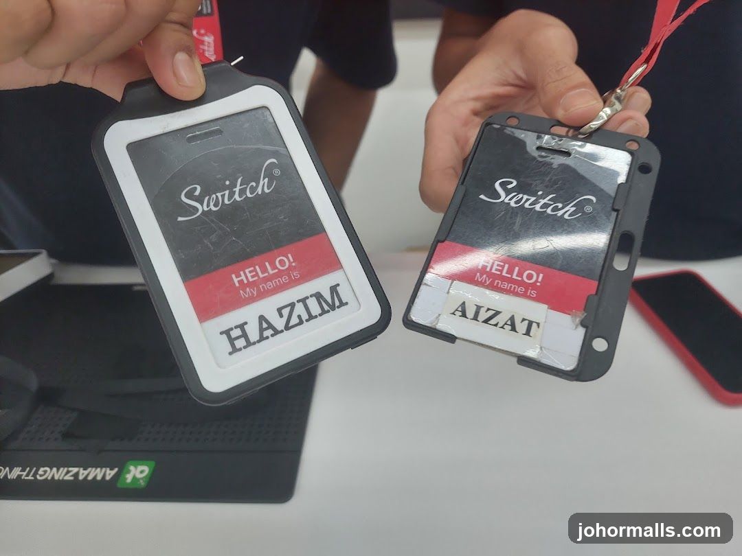 Switch Event Badges