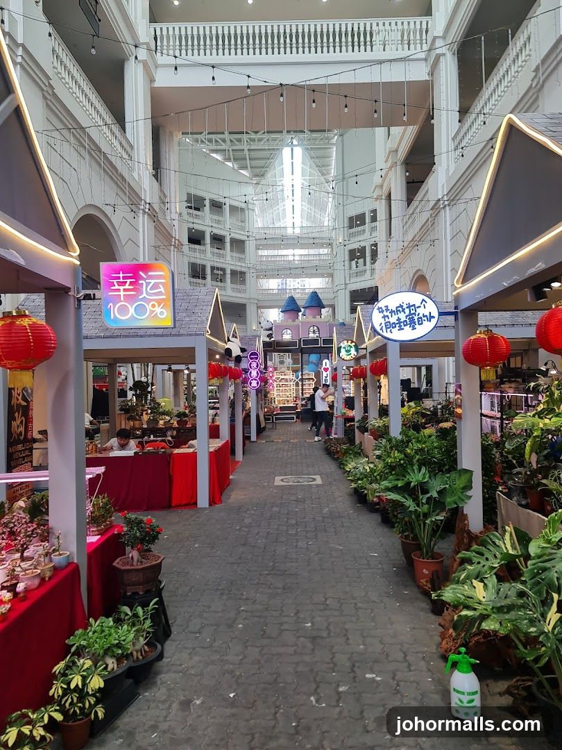 Indoor Market Walkway