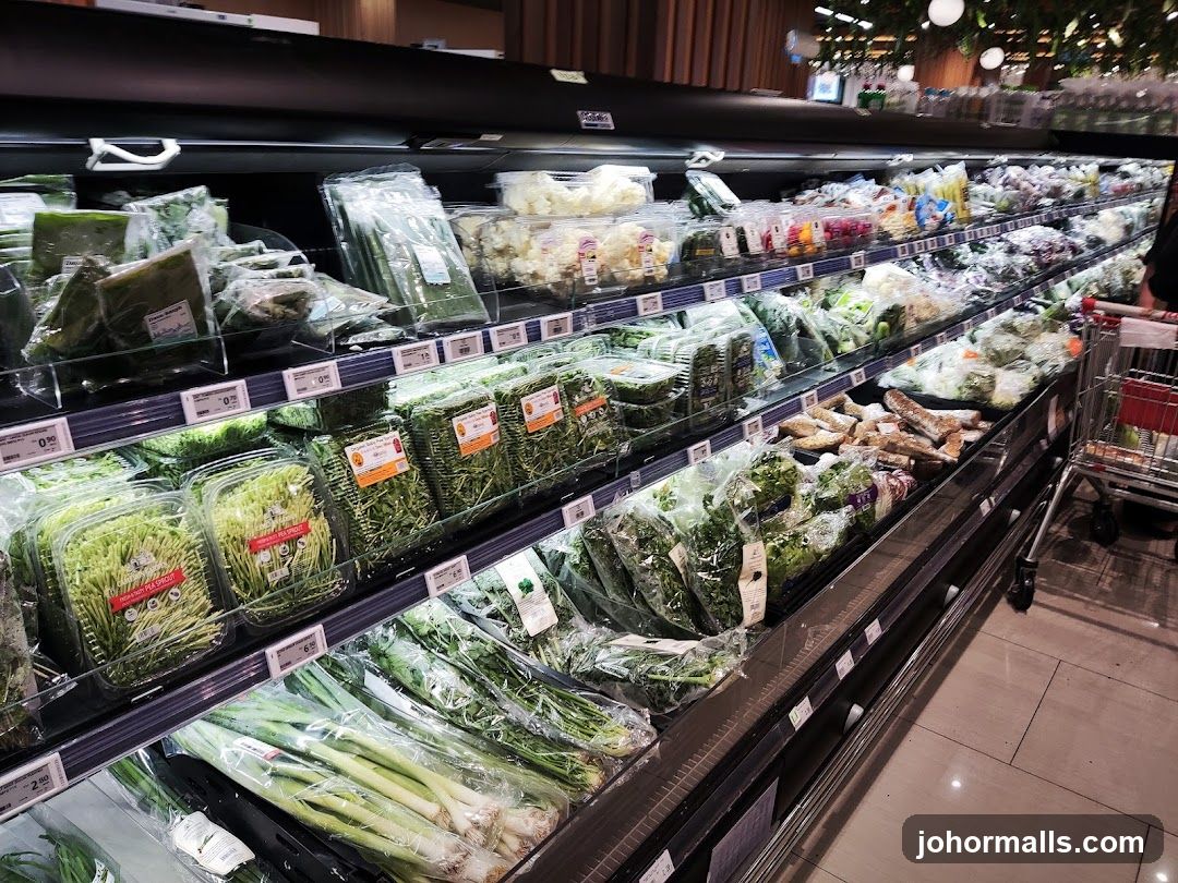 Refrigerated Produce Section