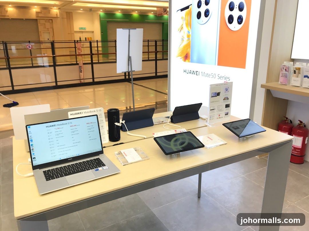Huawei Product Display Area