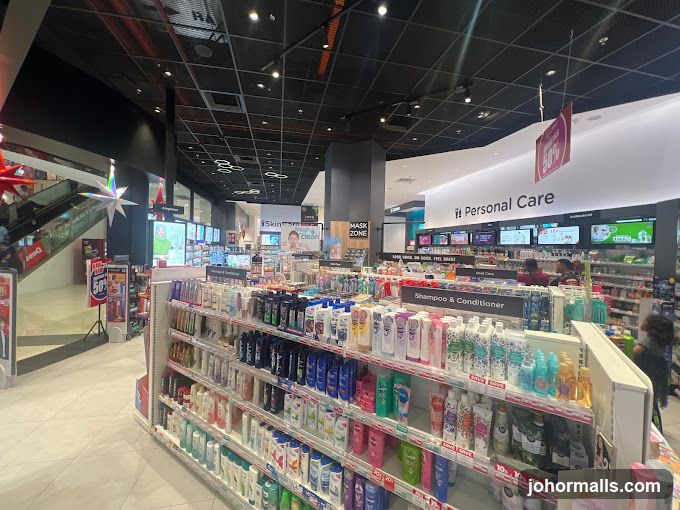Interior of a retail store