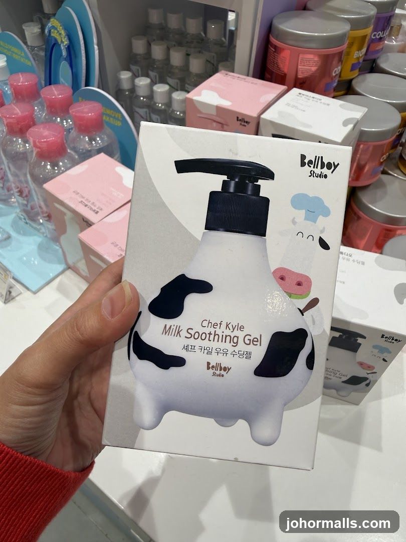 Hand holding product box