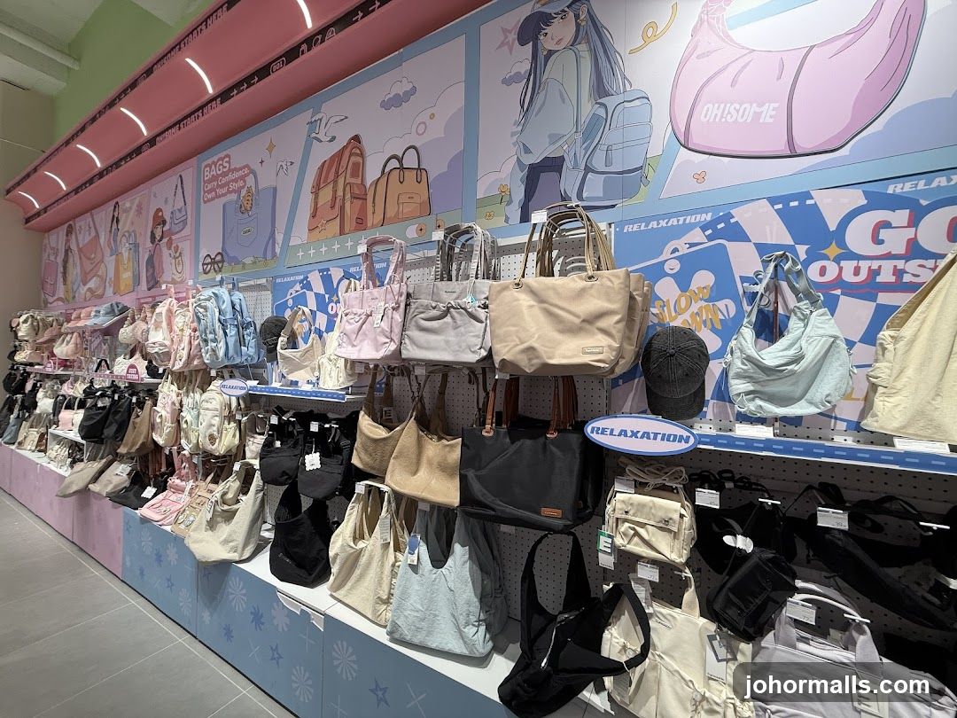 Interior Bag Store Display