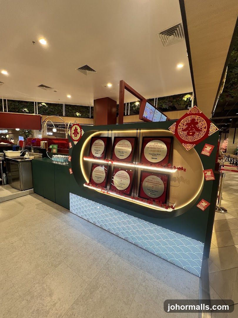 Interior Display with Awards