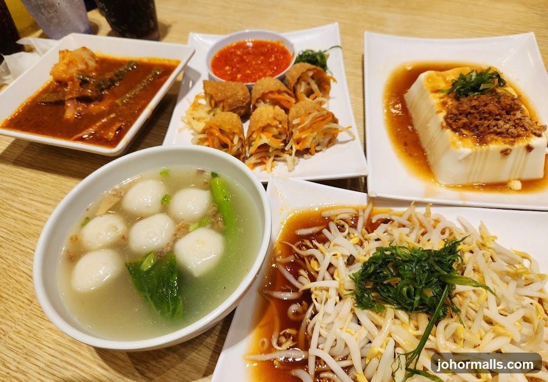 Table of Dishes