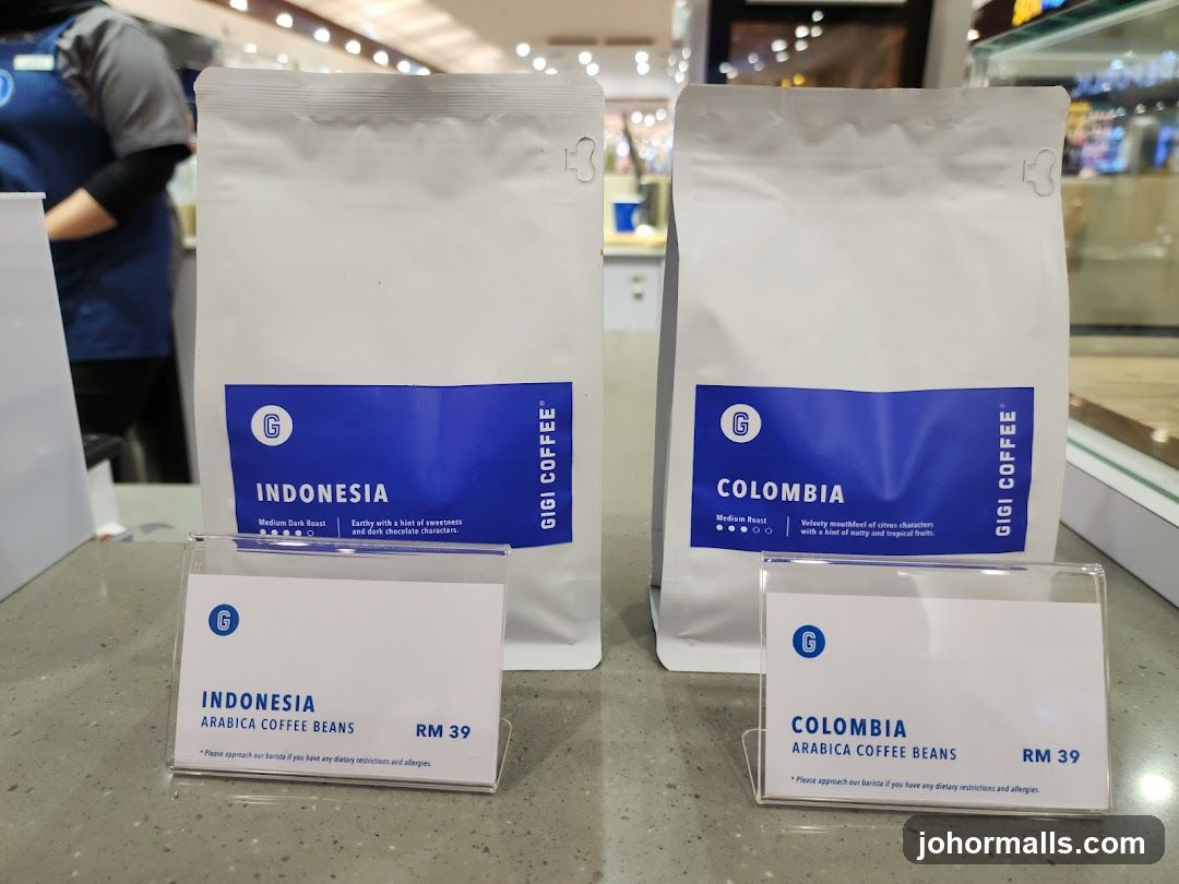 GIGI COFFEE Product Display