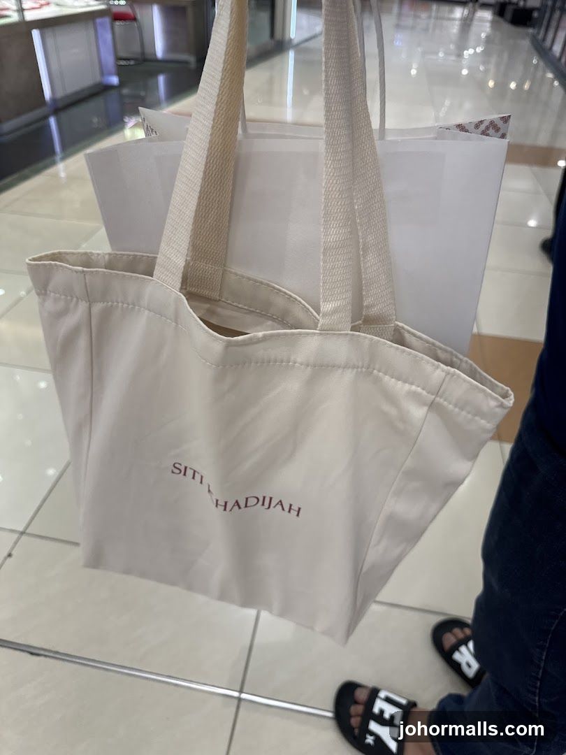 Shopping Bag in Mall Interior