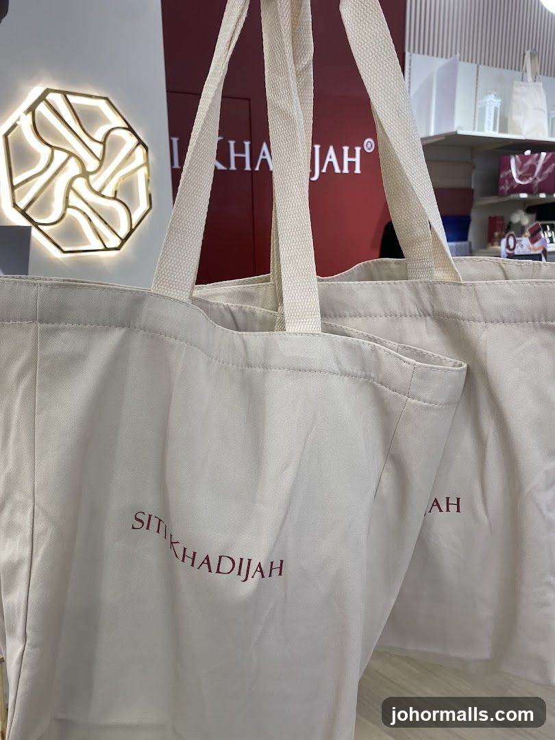 Branded Tote Bags Display