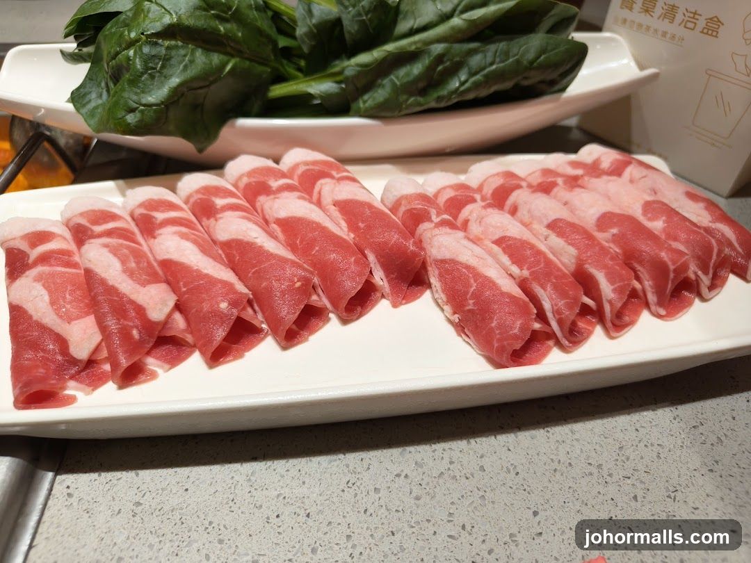 Hot Pot Meat and Greens