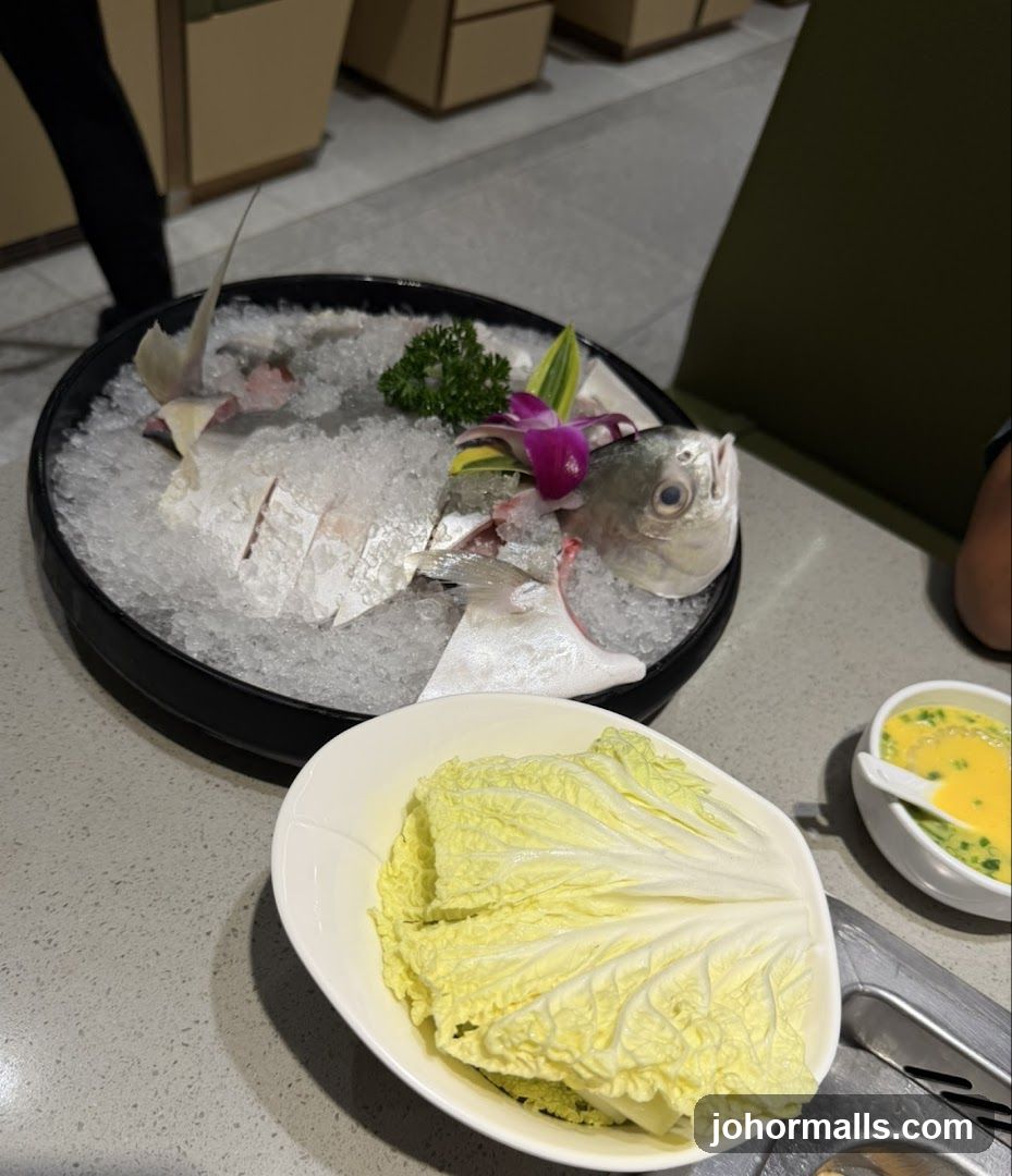 Restaurant Interior Food Display