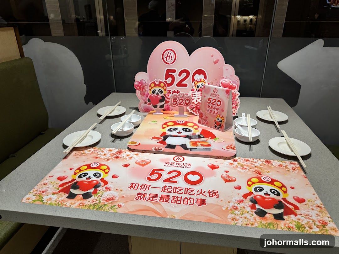 520 Valentine's Day Promotion at Hot Pot Restaurant