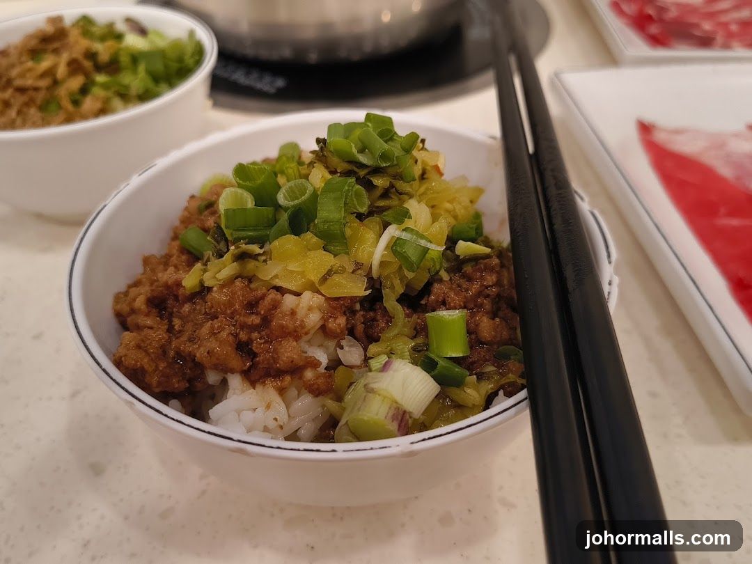 Food Bowl with Chopsticks