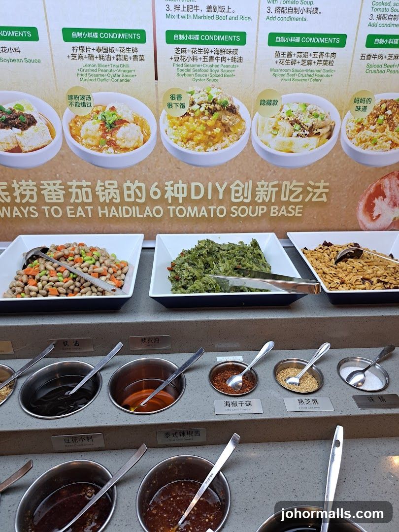 Haidilao Tomato Soup Base DIY Station