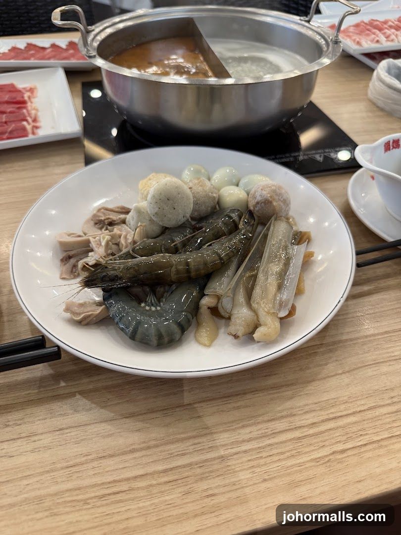 Hot Pot Dining Scene