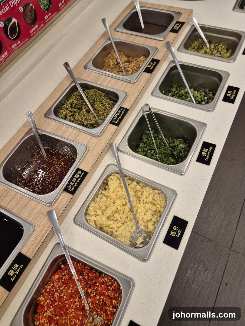 Dipping Sauce Bar