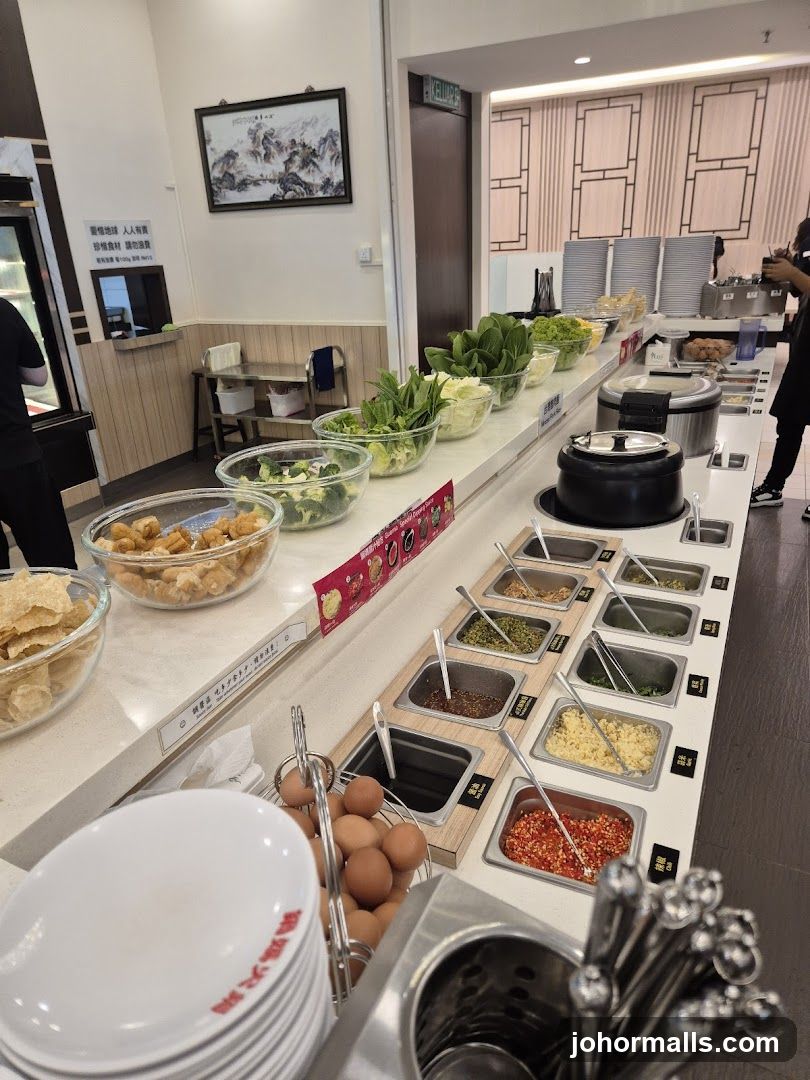Restaurant Interior Buffet Area