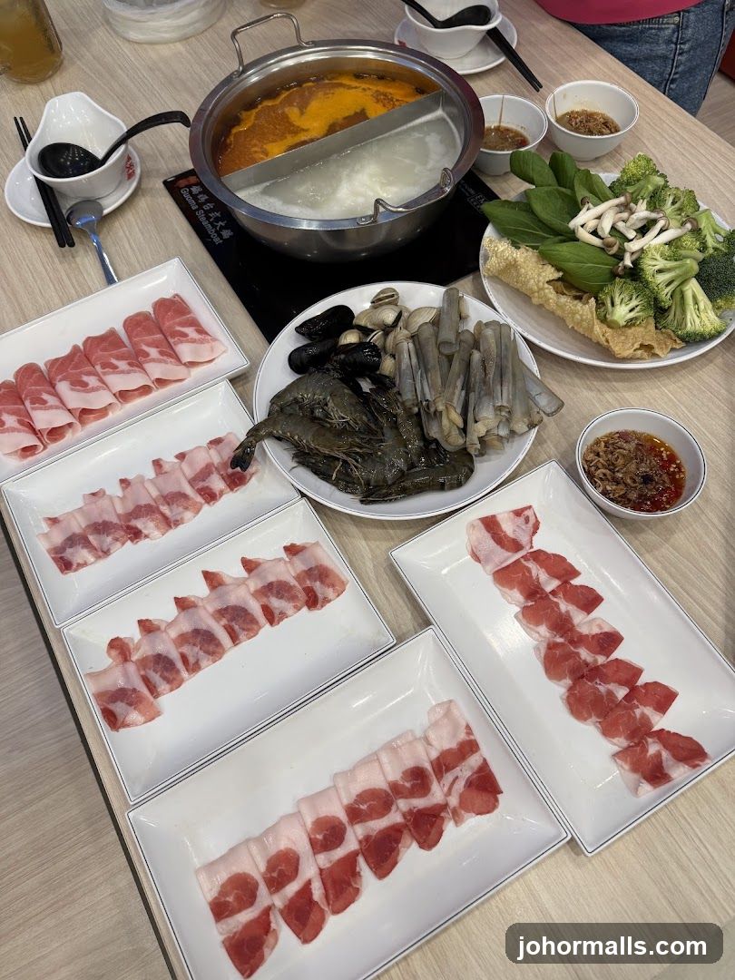 Hot Pot Meal Setup