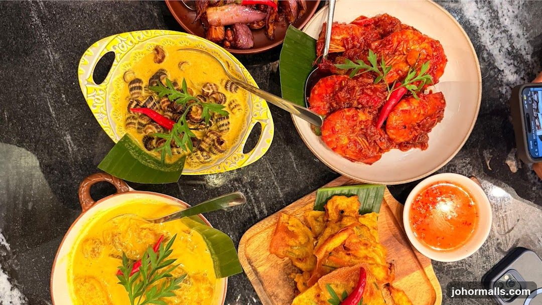 Food Spread on Table