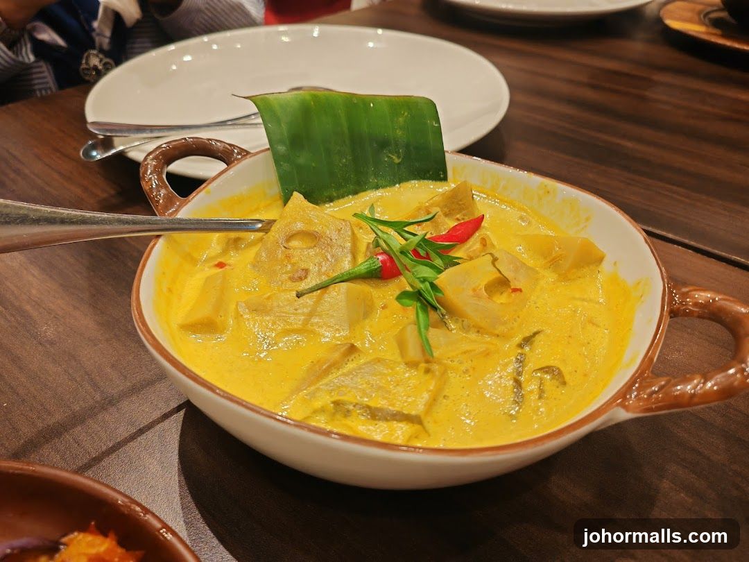Curry Dish on Table