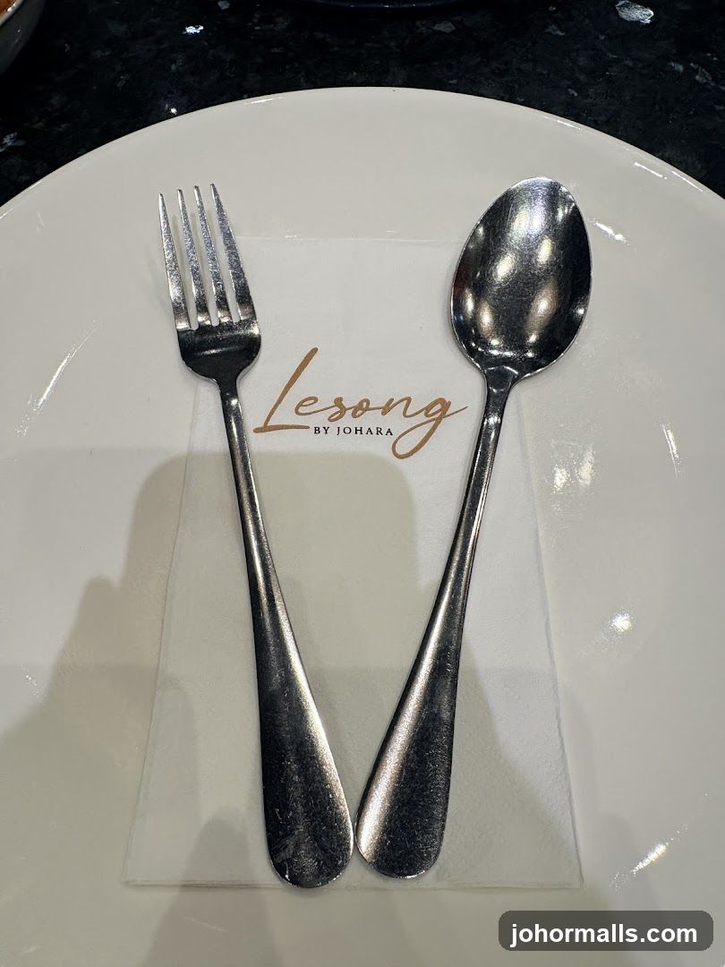 Table Setting at Lesong by Johara