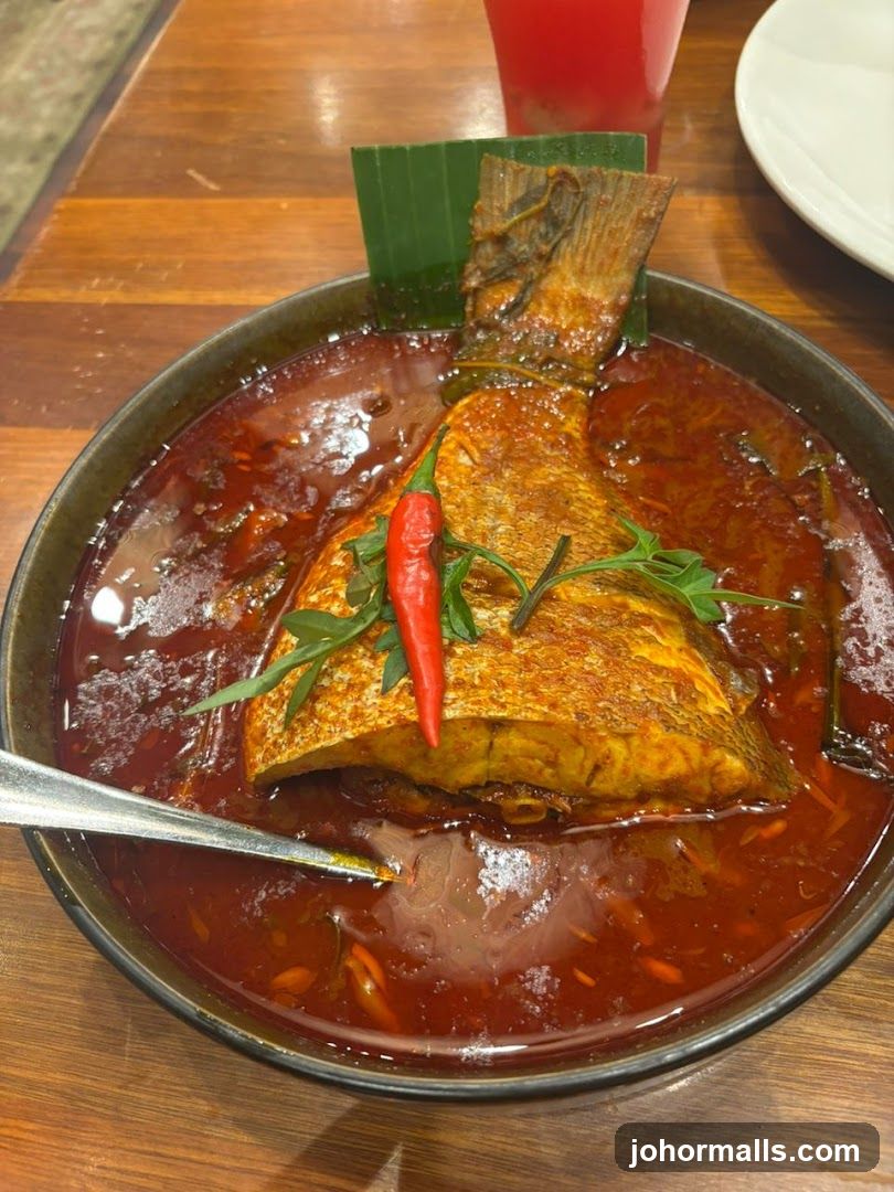 Fish in spicy sauce dish