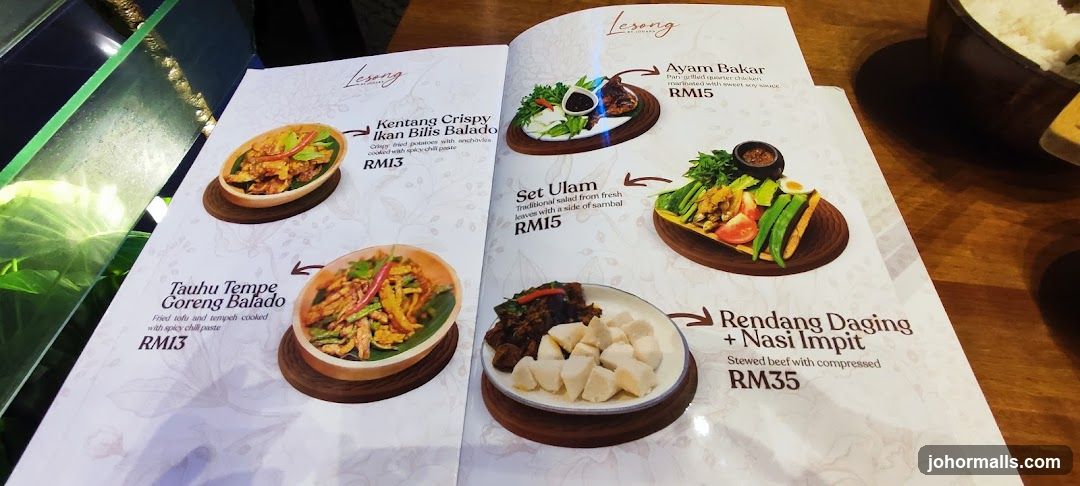 Lesong Menu