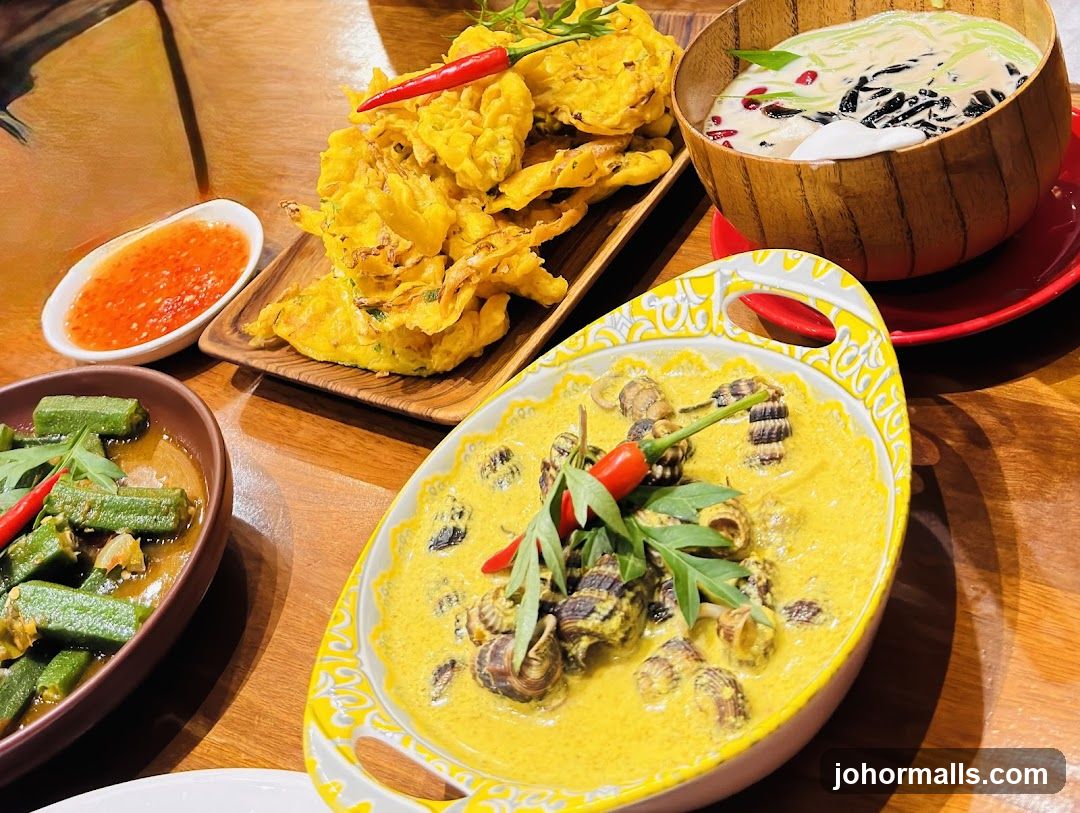 Table of Food Dishes
